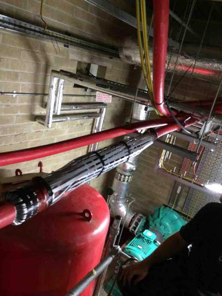 11kV SWA screened poly resin filled joint